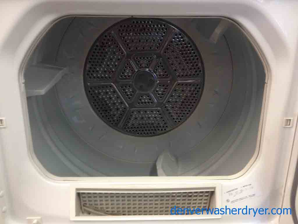 GE Washer/Dryer Set, Stainless Steel Drum, Wonderful Condition