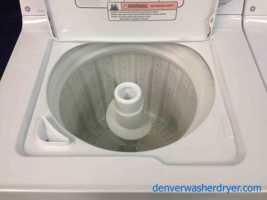 GE Washer/Dryer Set, Super Capacity Plus