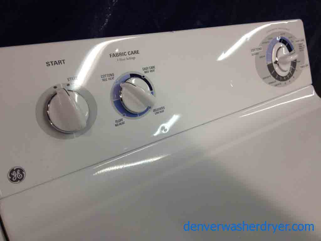 Large Images for GE Washer/Dryer Set, Simple and Reliable 1347