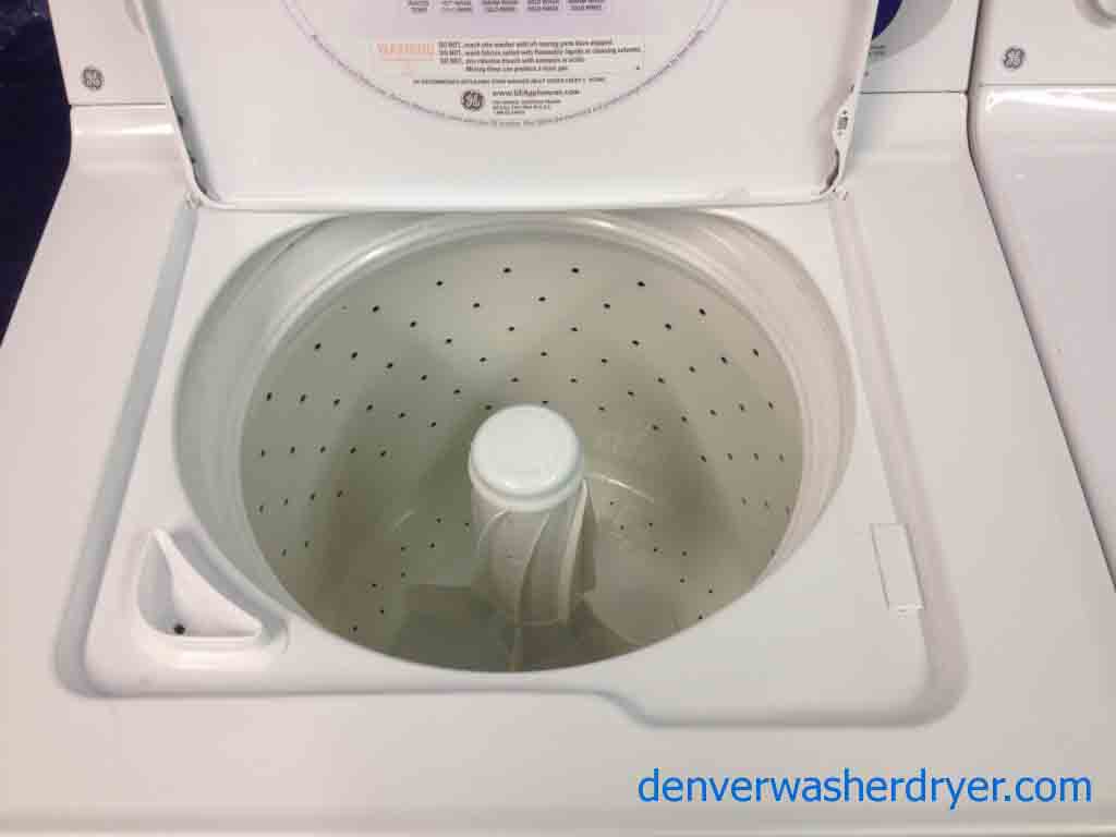 GE Washer/Dryer, Simple and Solid