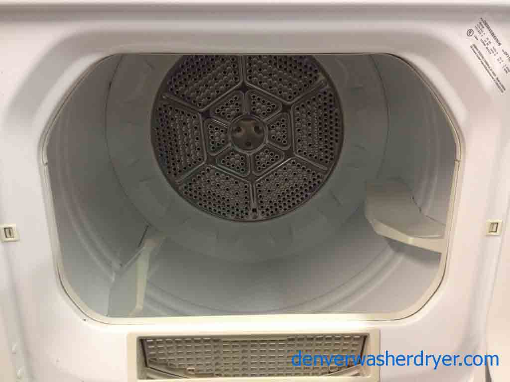 GE Washer/Dryer, Simple and Solid