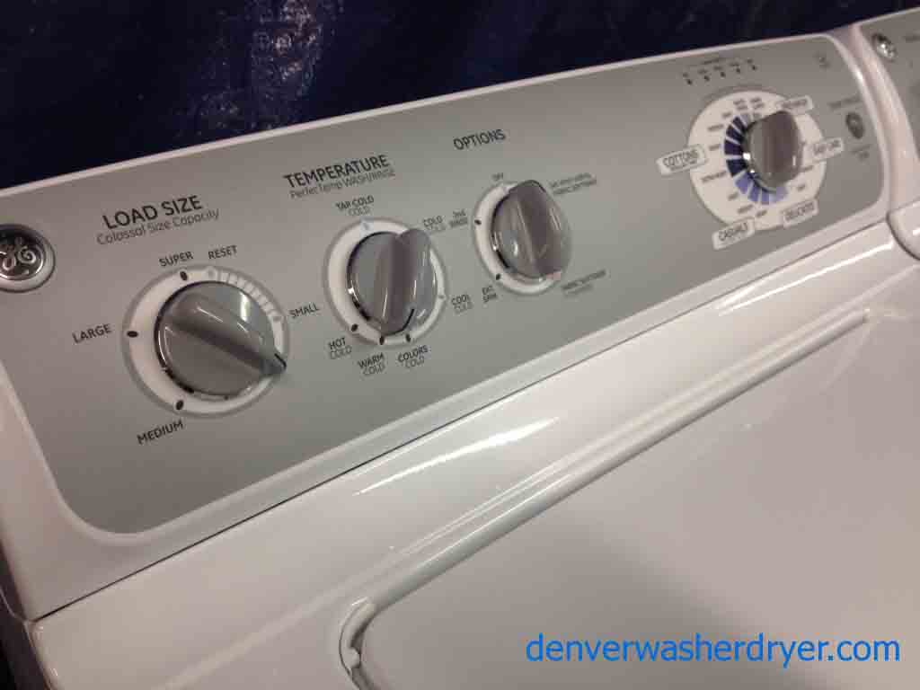 Large Images for GE Washer/Dryer, Stunning Stainless Steel Basket and