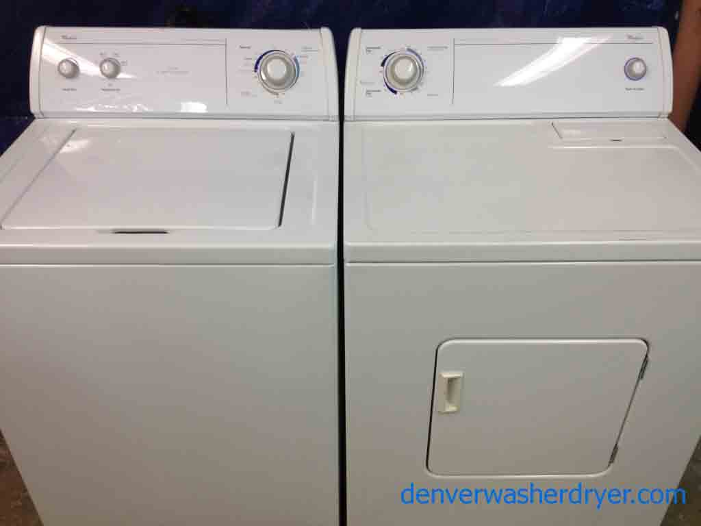 Whirlpool Washer/Dryer, Commercial Quality, Solid and Dependable