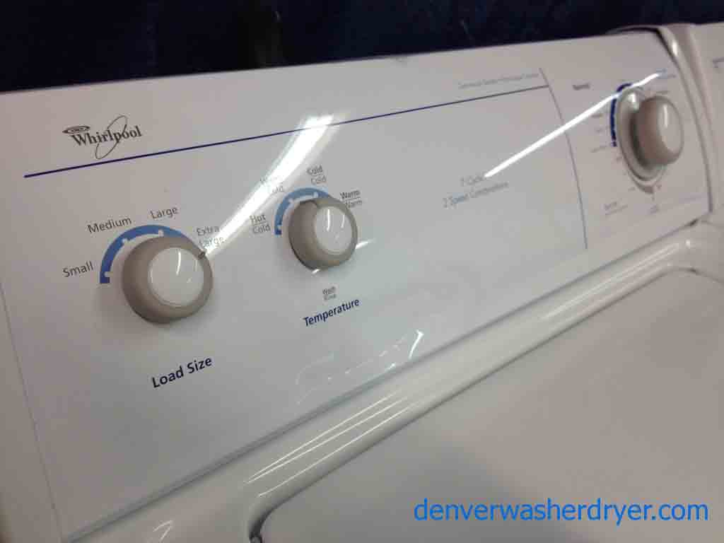 Whirlpool Washer/Dryer, Commercial Quality, Solid and Dependable