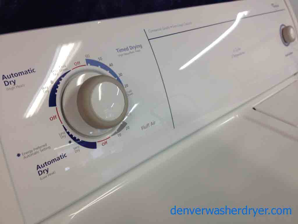 Whirlpool Washer/Dryer, Commercial Quality, Solid and Dependable