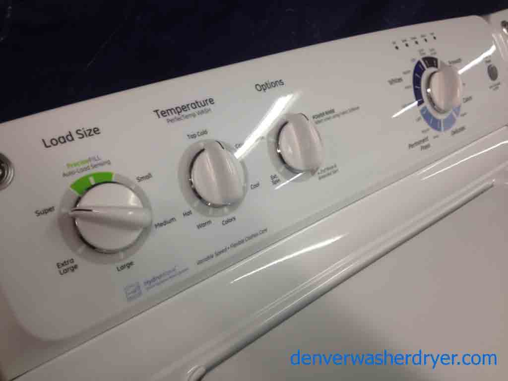 GE Washer/Dryer, Energy Star, High Efficiency, Water Saving