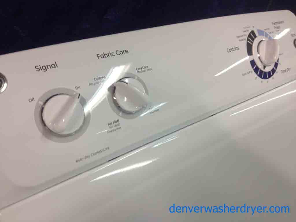GE Washer/Dryer, Energy Star, High Efficiency, Water Saving