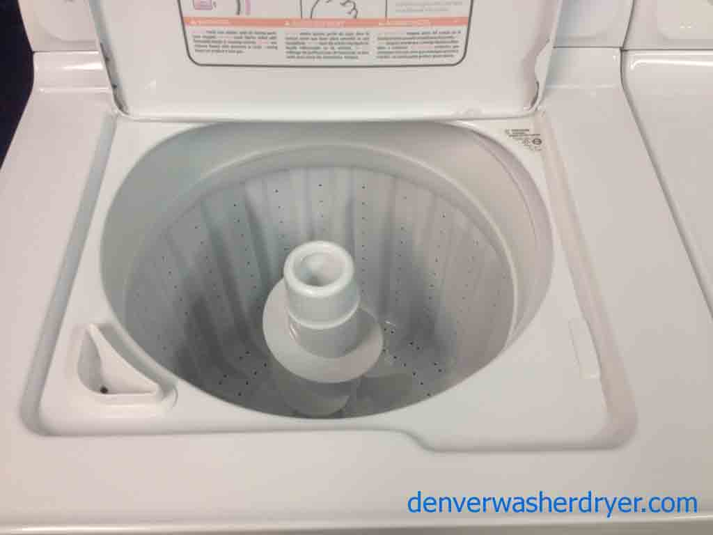 GE Washer/Dryer, Energy Star, High Efficiency, Water Saving