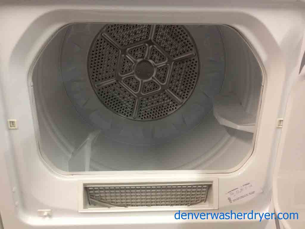 GE Washer/Dryer, Energy Star, High Efficiency, Water Saving