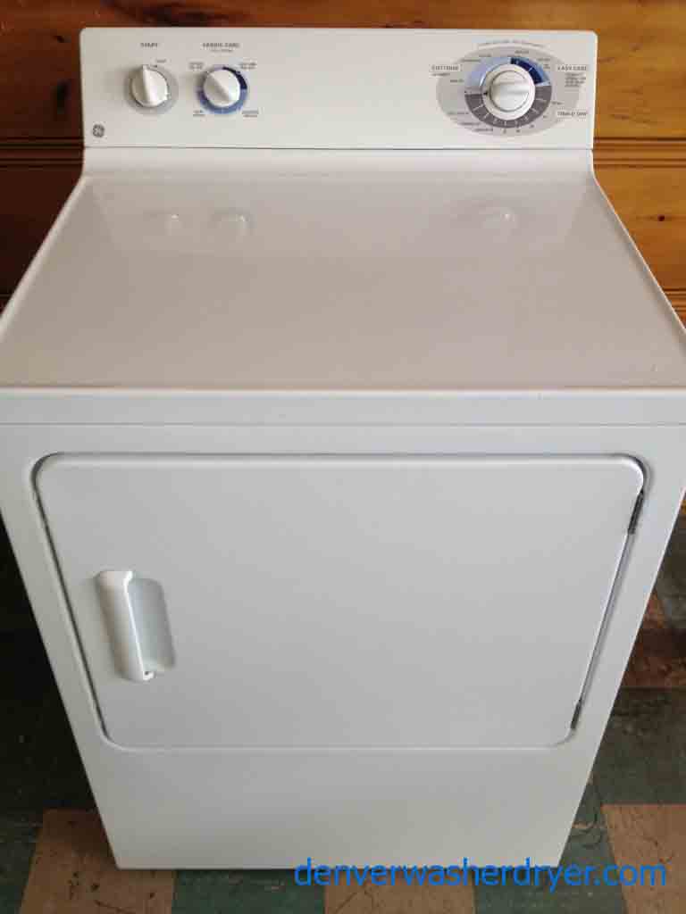 GE Dryer, simple and reliable