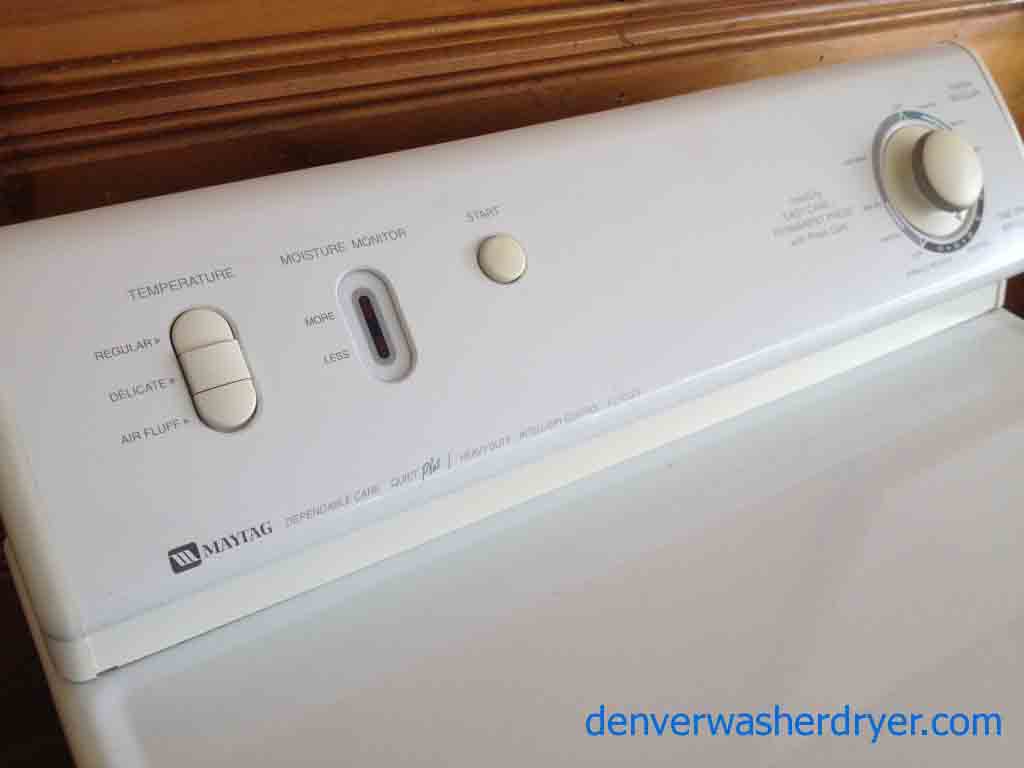 Maytag Dependable Care Dryer, solid and reliable