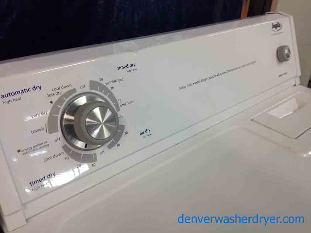 Inglis Washer/Dryer Set, by Whirlpool, Super Capacity!