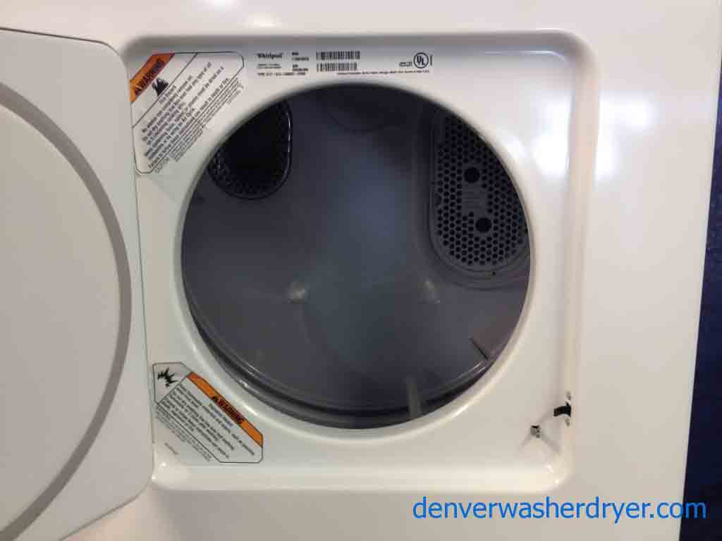 Whirlpool Thin Twin 24inch Stack Washer/Dryer, excellent condition!