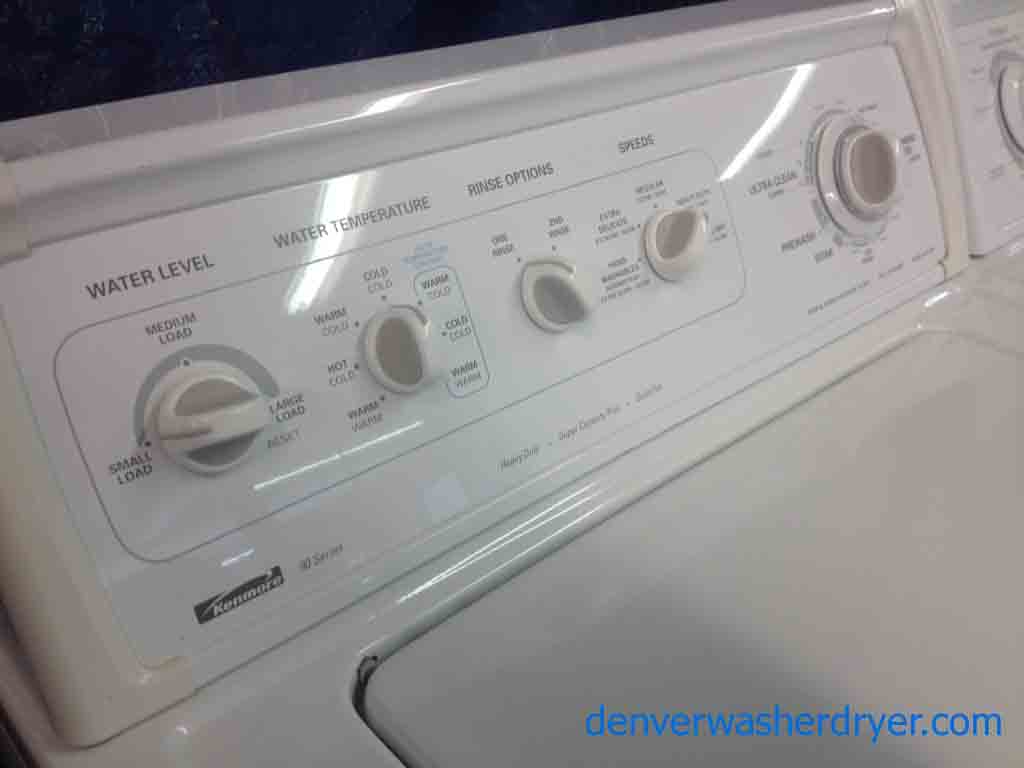 Kenmore 90 Series Washer/Elite Dryer