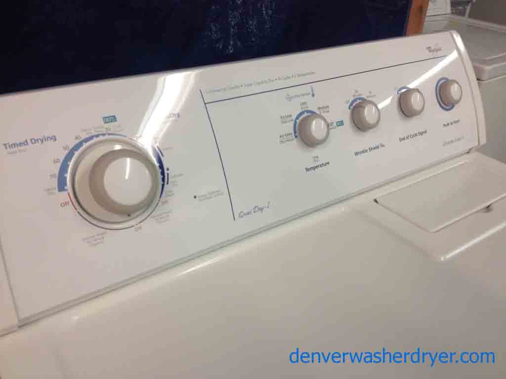 Whirlpool Ultimate Care II, Super Capacity Plus Washer/Dryer Set!