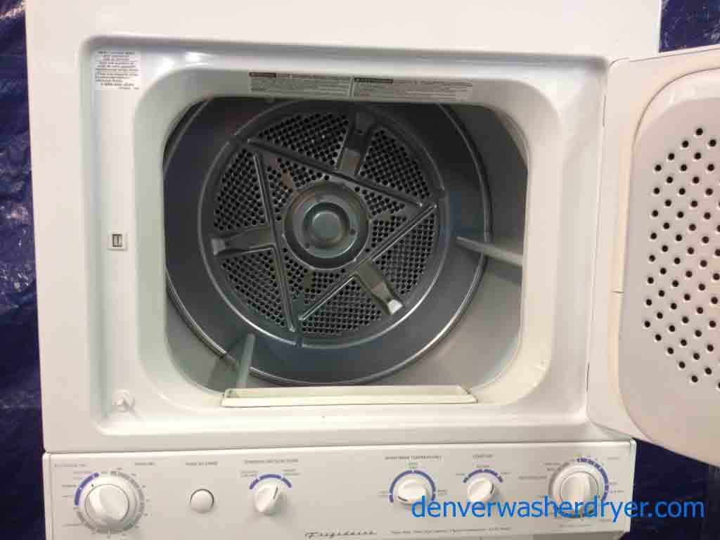 Frigidaire Stack Washer/Dryer, 27 inch, Pristine Condition!