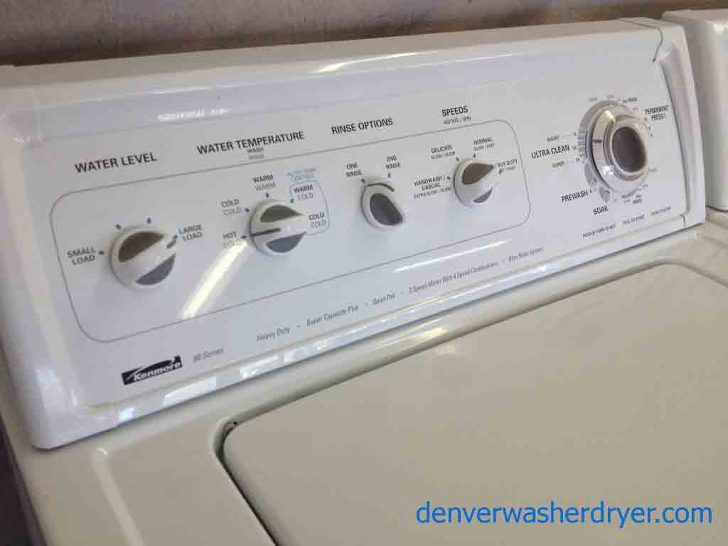 Kenmore 80 Series Washer/Elite Dryer Set, Awesome, Solid!