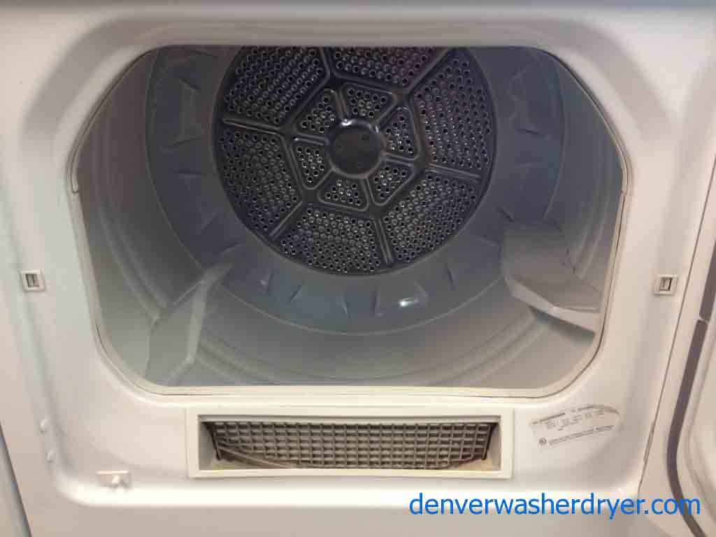 GE Washer/Dryer, Recent Styles, Simple, Great Capacity