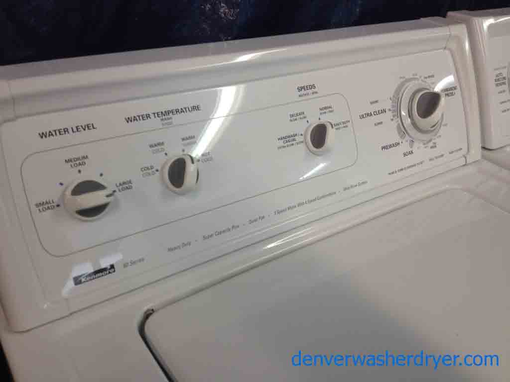 Kenmore 80 Series Washer/Dryer, So Solid! Clean and Dependable!
