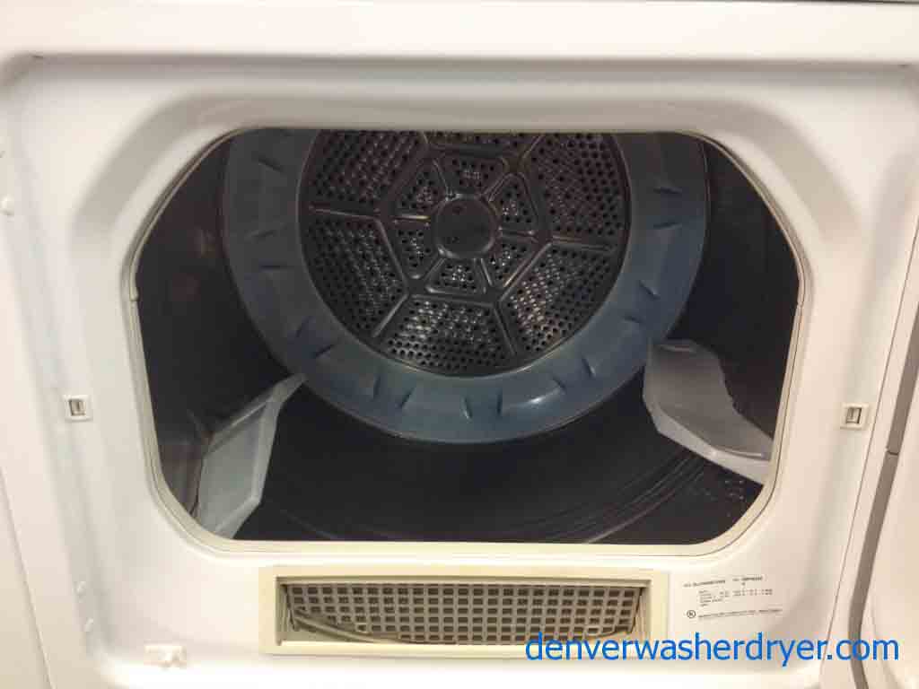 GE Washer/Dryer Set, Energy Star, Stainless Steel Basket and Drum
