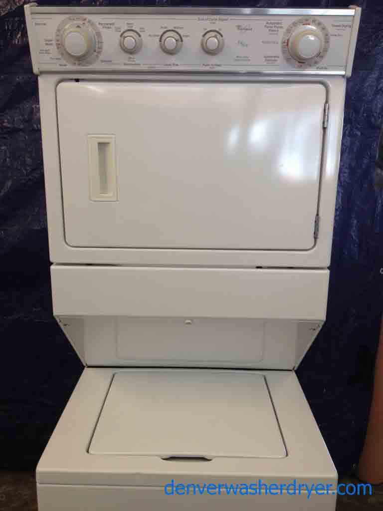 Whirlpool Stack Washer/Dryer, Full Size, Heavy Duty, Amazing!!