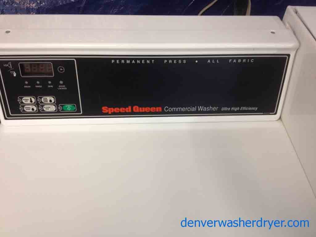 Speed Queen, Coin-OP, Ultra High Efficiency Front Load Commercial Washer/Dryer 2 Sets