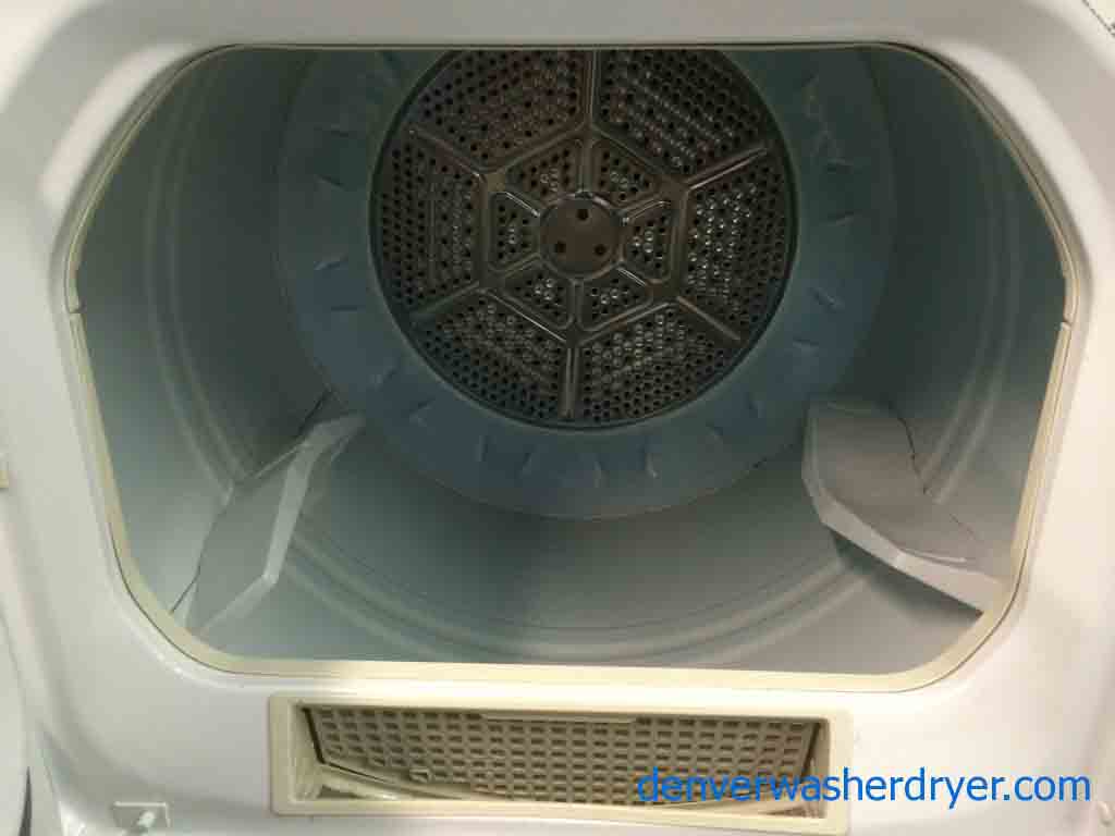 Glimmering GE Washer/Dryer Set