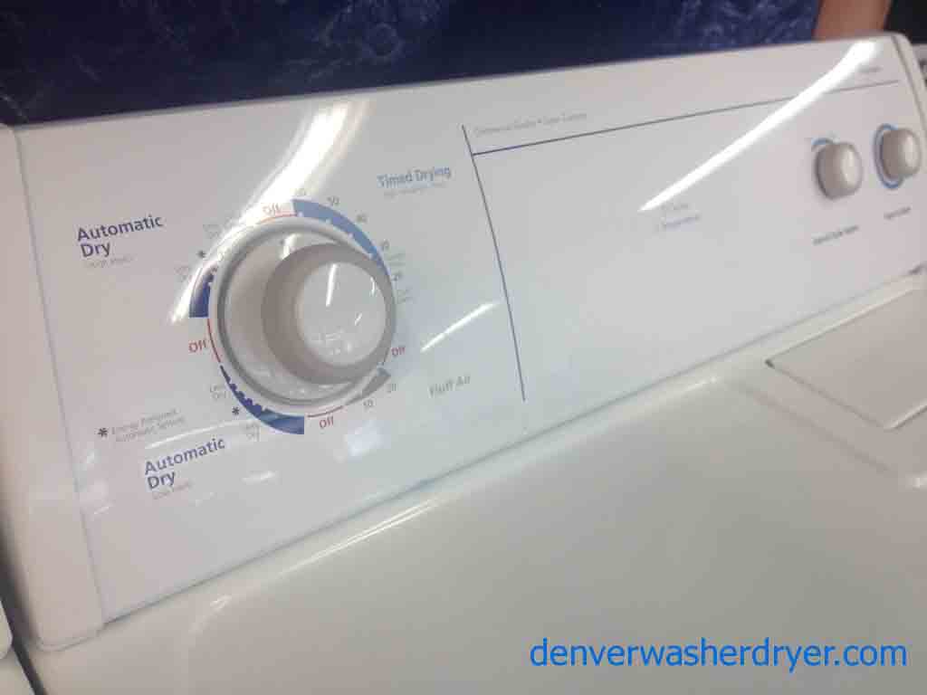 Whirlpool Washer/Dryer, Commercial Quality, Super Capacity Plus