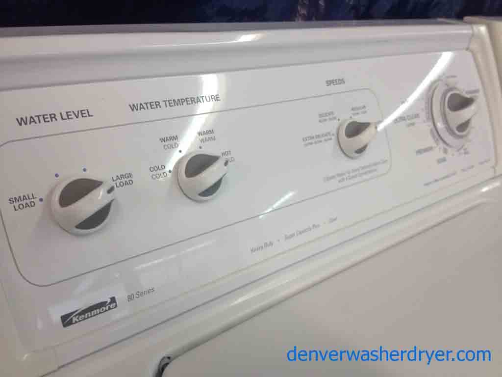 Kenmore 80 Series Washer/Dryer