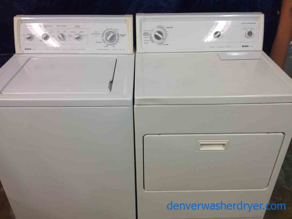 Kenmore 80 Series Washer/Dryer Set, Super Capacity Plus