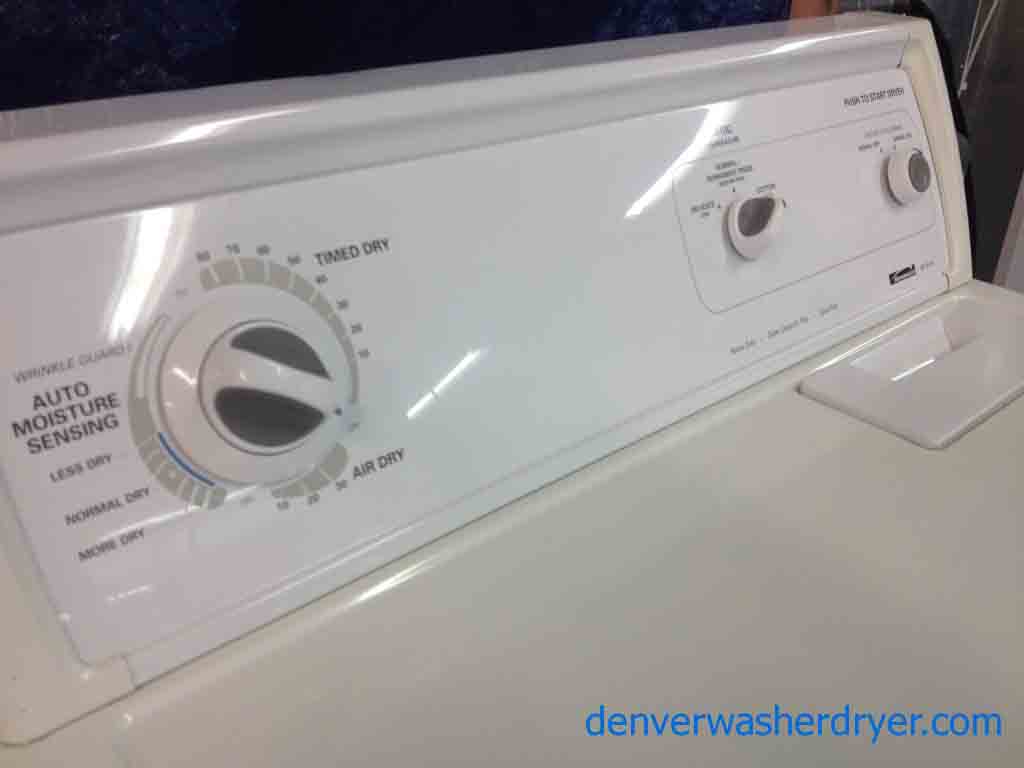 Kenmore 80 Series Washer/Dryer Set, Super Capacity Plus