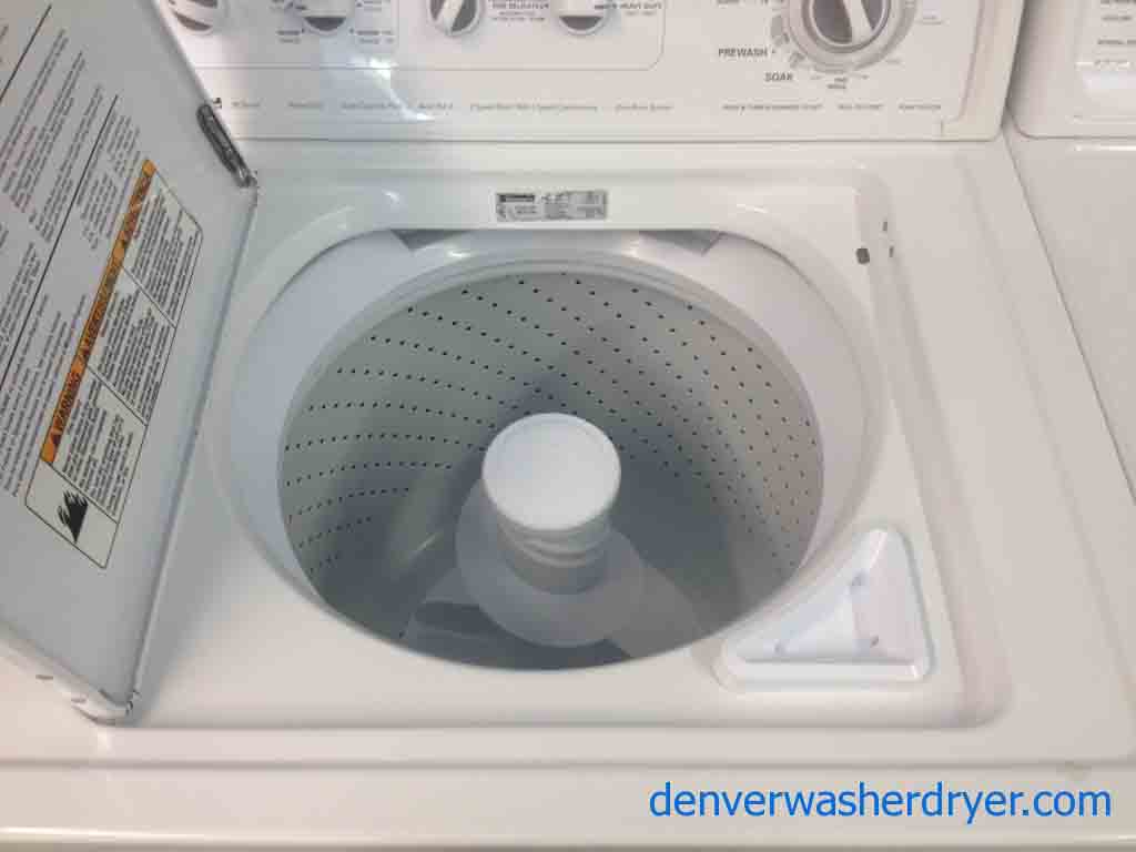 Kenmore 90 Series Washer/80 Series Dryer, Super Capacity Plus