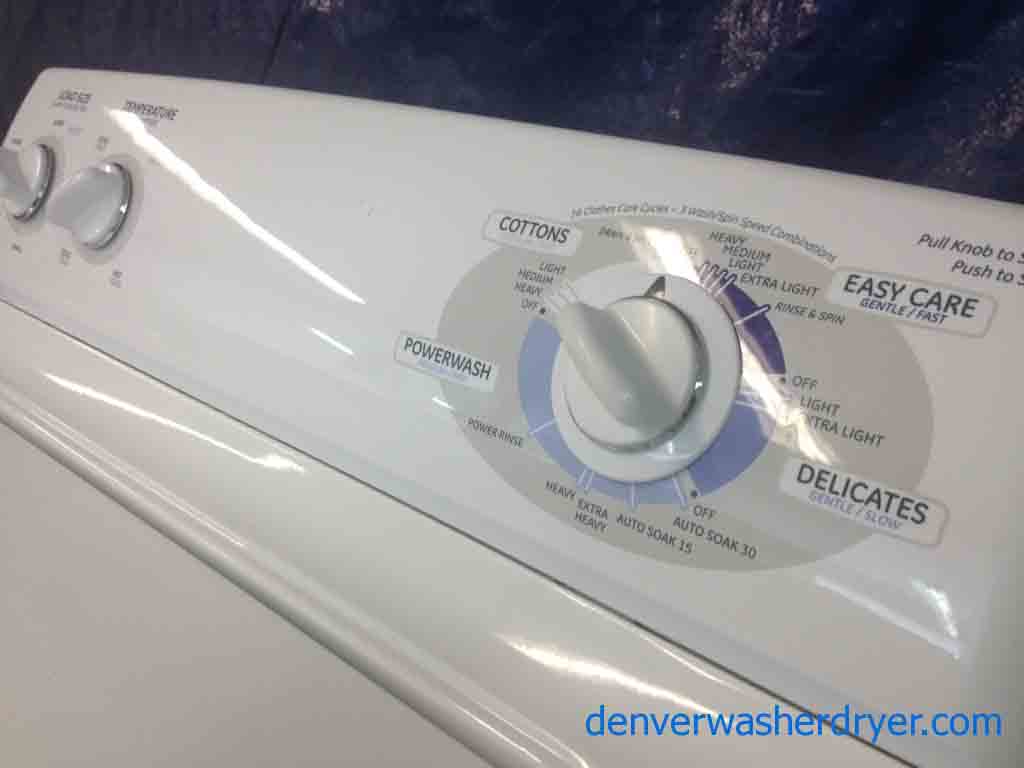 GE Washer, Nice Model, Super Capacity Plus
