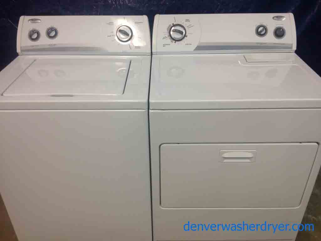 Whirlpool Washer/Dryer, very nice, Super Capacity!