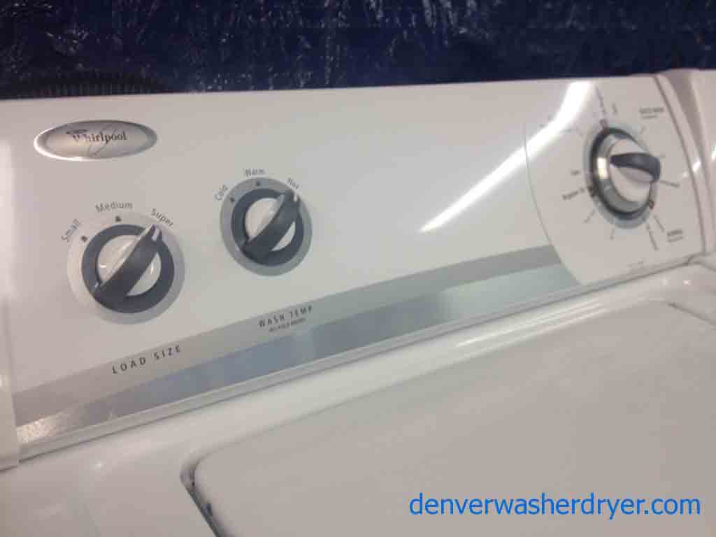 Whirlpool Washer/Dryer, very nice, Super Capacity!