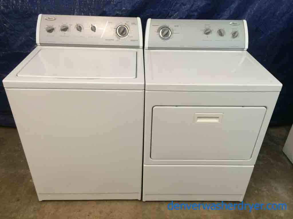 Whirlpool Washer/Dryer, Super Capacity Plus!