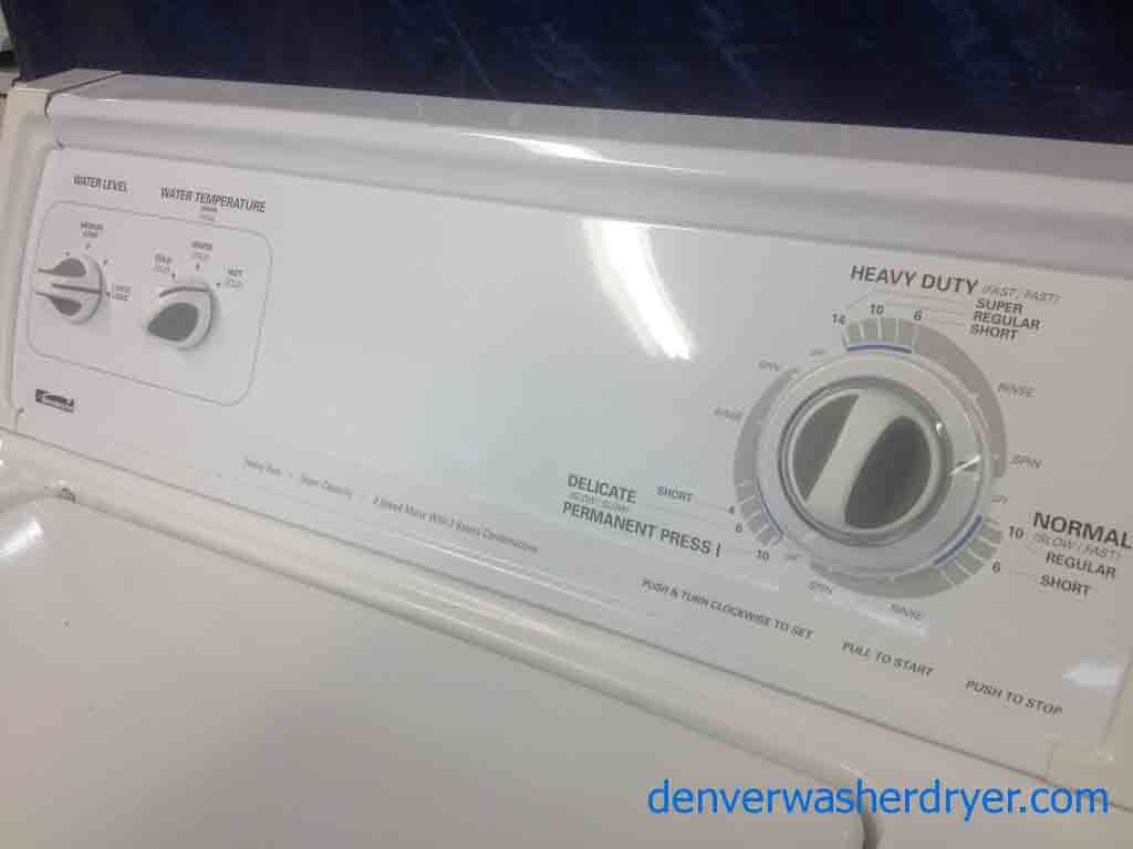 Kenmore super capacity washer, direct drive