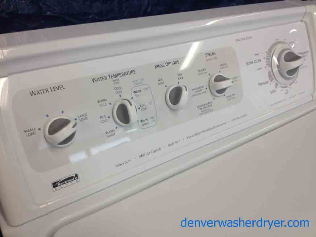 Kenmore Elite Washer/Dryer, Great Working Units!