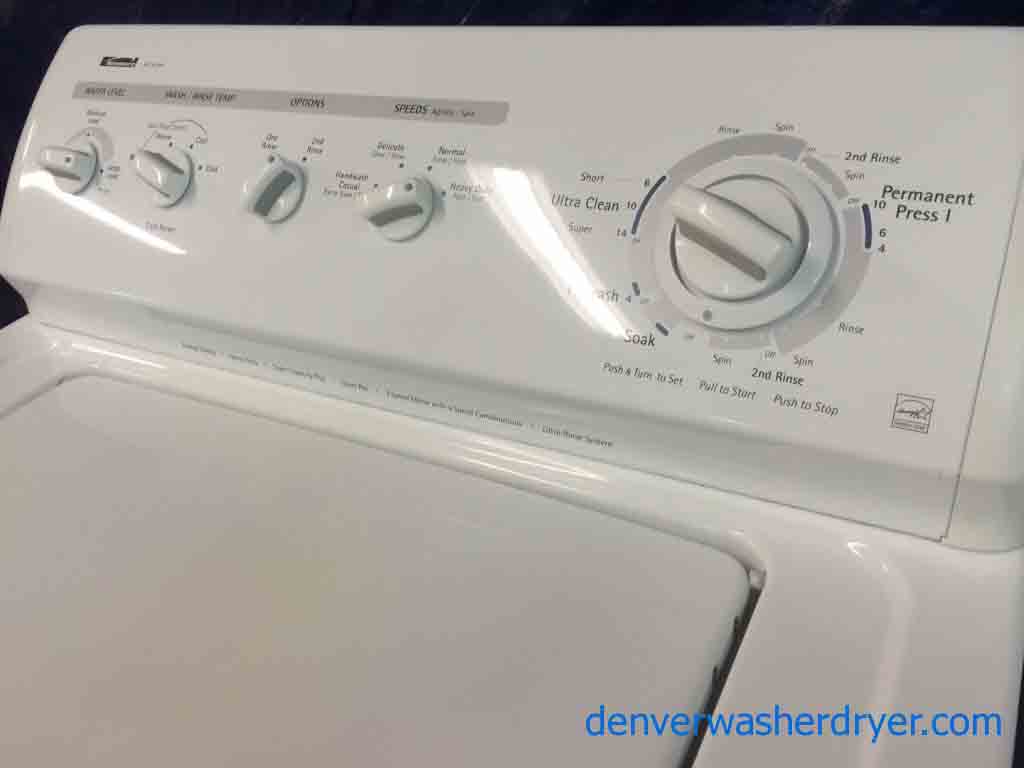 Energy Star Kenmore 80 Series Washer/Dryer, Elite Dryer