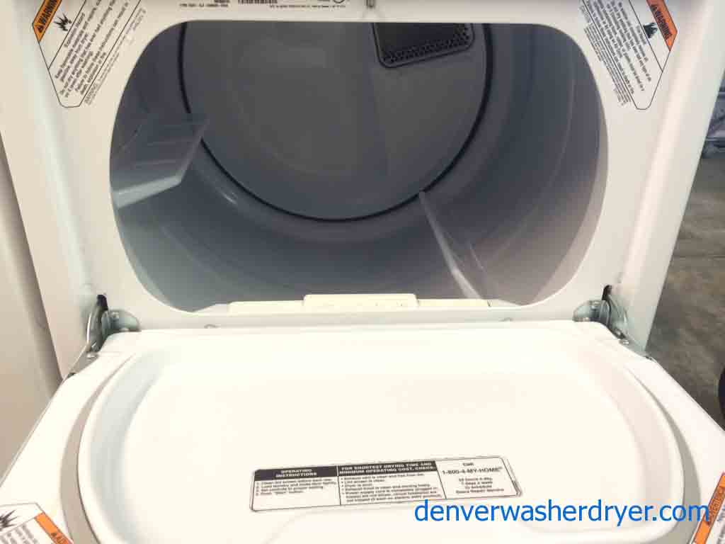 Energy Star Kenmore 80 Series Washer/Dryer, Elite Dryer