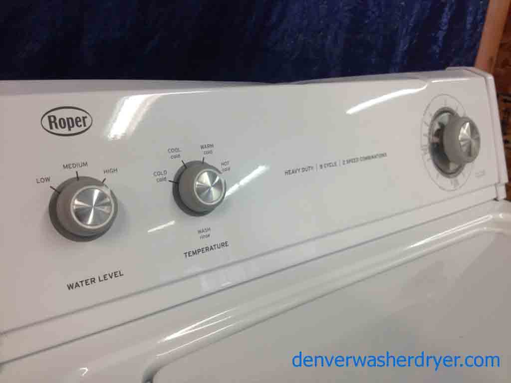 Roper by Whirlpool Washer, Super Capacity, Direct Drive