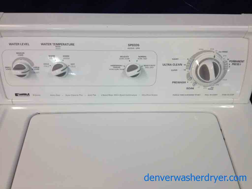 Kenmore 70 Series Washer, Super Capacity Plus!