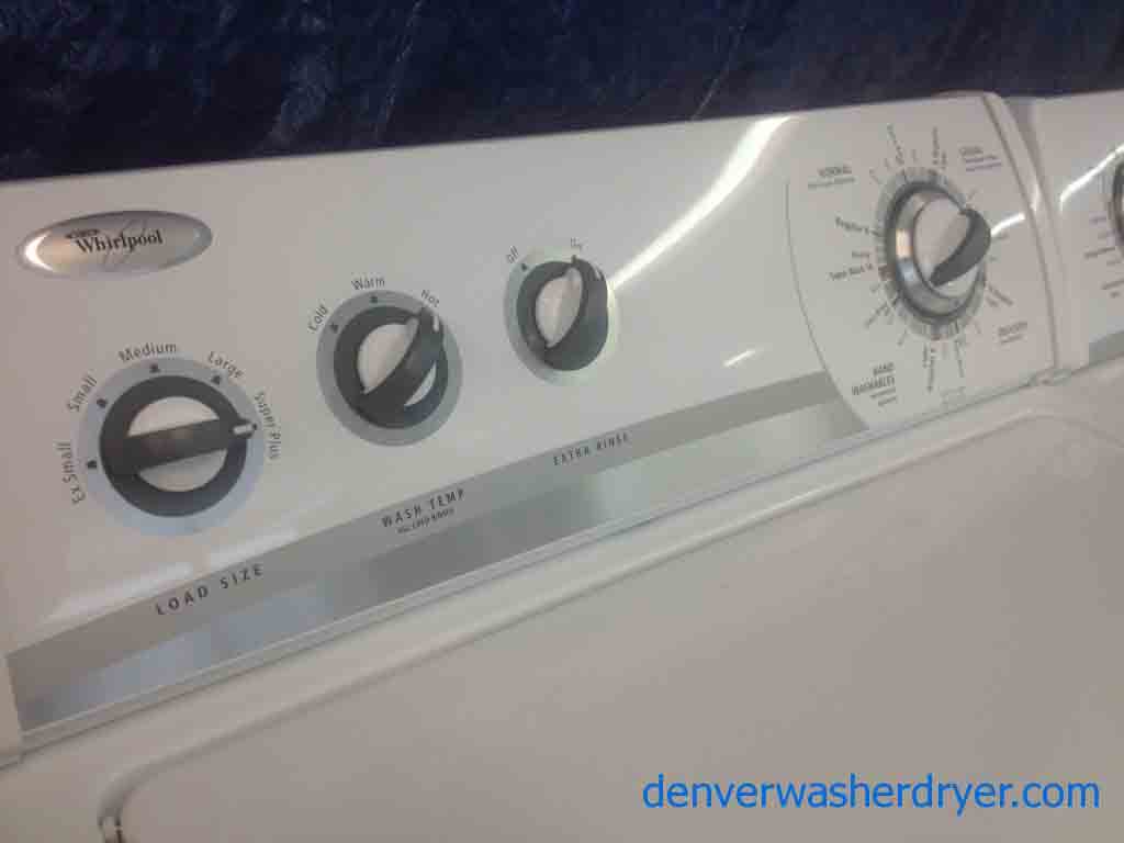 Whirlpool Washer/Dryer, Excellent Lightly Used Set, So nice!