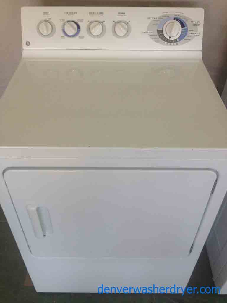 GE Dryer, Super Capacity Plus