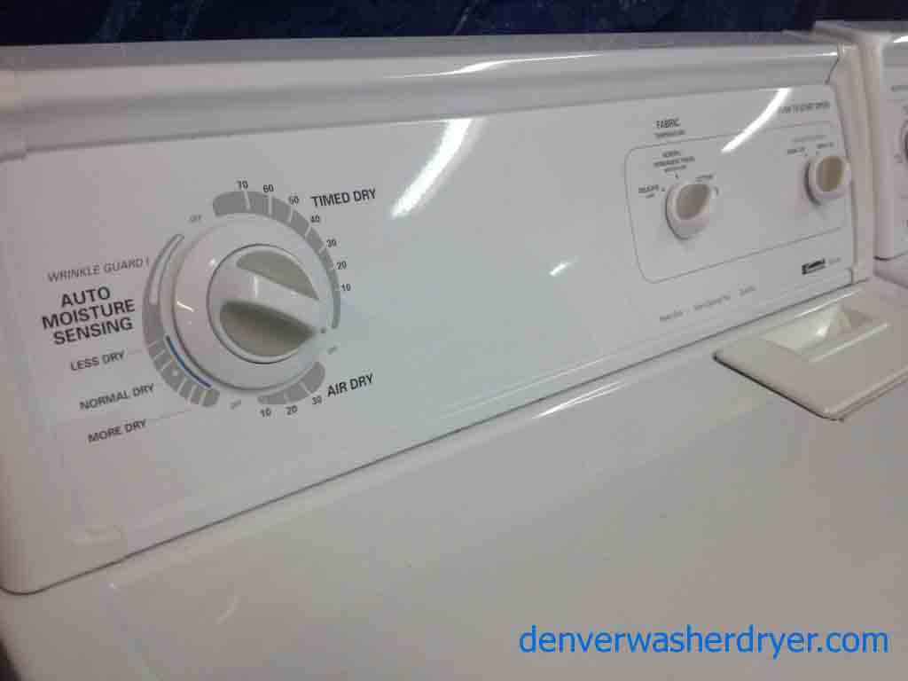 Kenmore 80 Series Washer/Dryer Set, Super Capacity Plus, Direct Drive