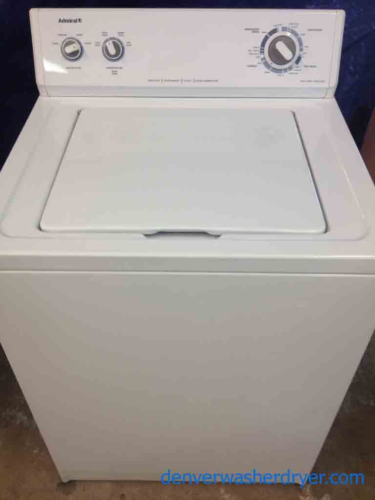 Admiral Washer, Super Capacity, Direct Drive