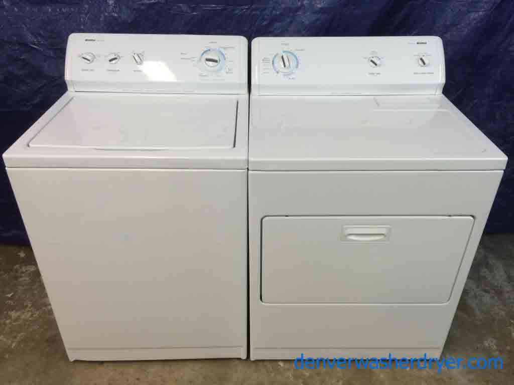 Newer Kenmore 600 Series Washer/Dryer, Matching Set