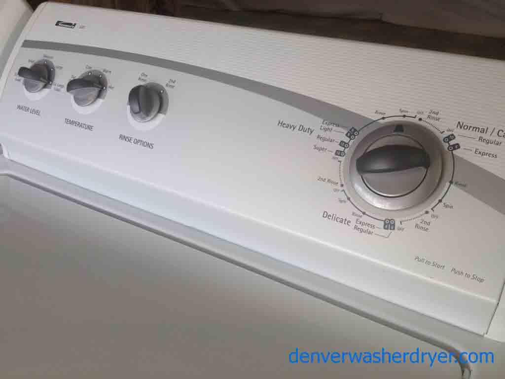 Kenmore 500 Series Washer/600 Series Dryer, Recent, Nice