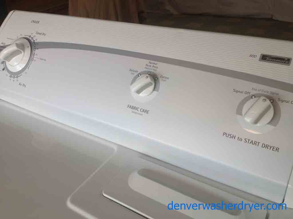 Kenmore 500 Series Washer/600 Series Dryer, Recent, Nice