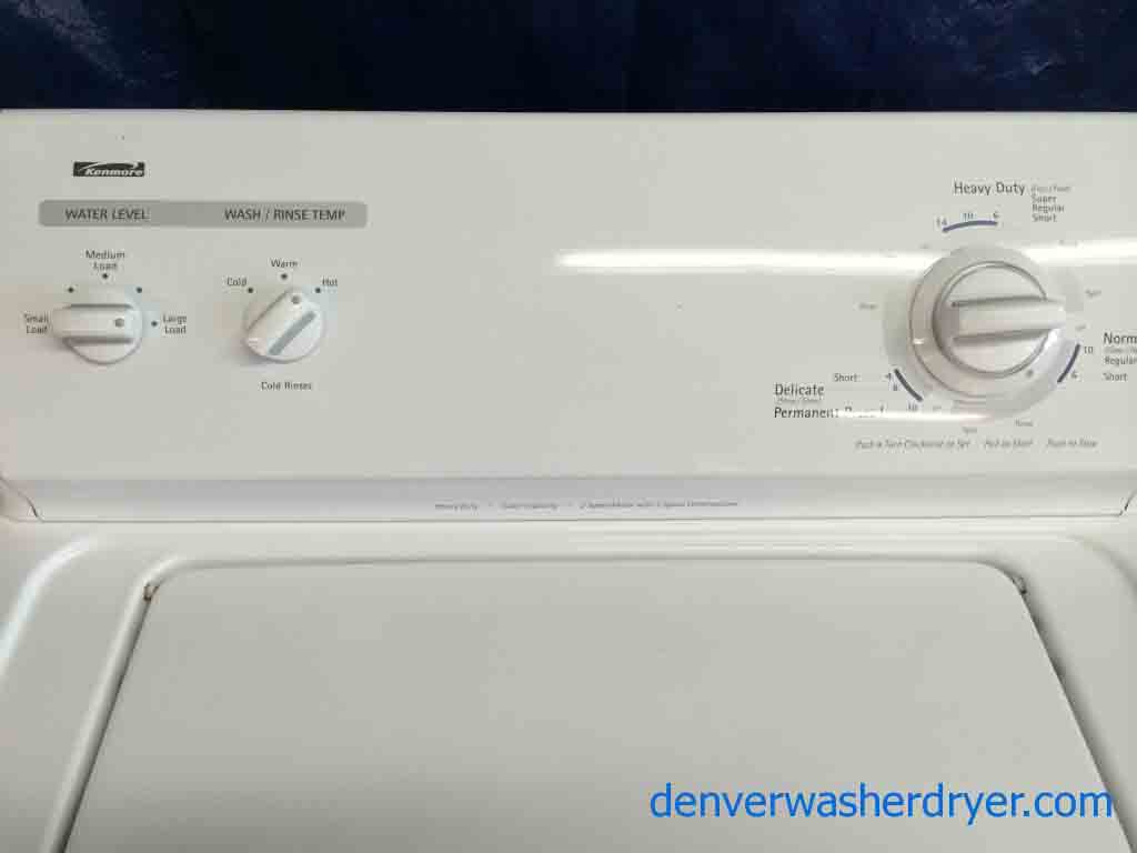 Kenmore Washer, super capacity, direct drive